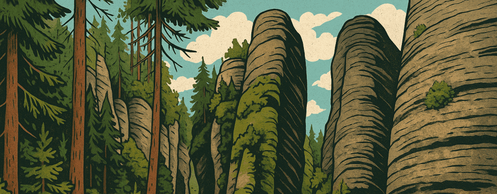 Broumovsko - 2 dni chôdzo-behu